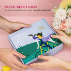 The Crochet Rose & Heart Necklace Keepsake Box