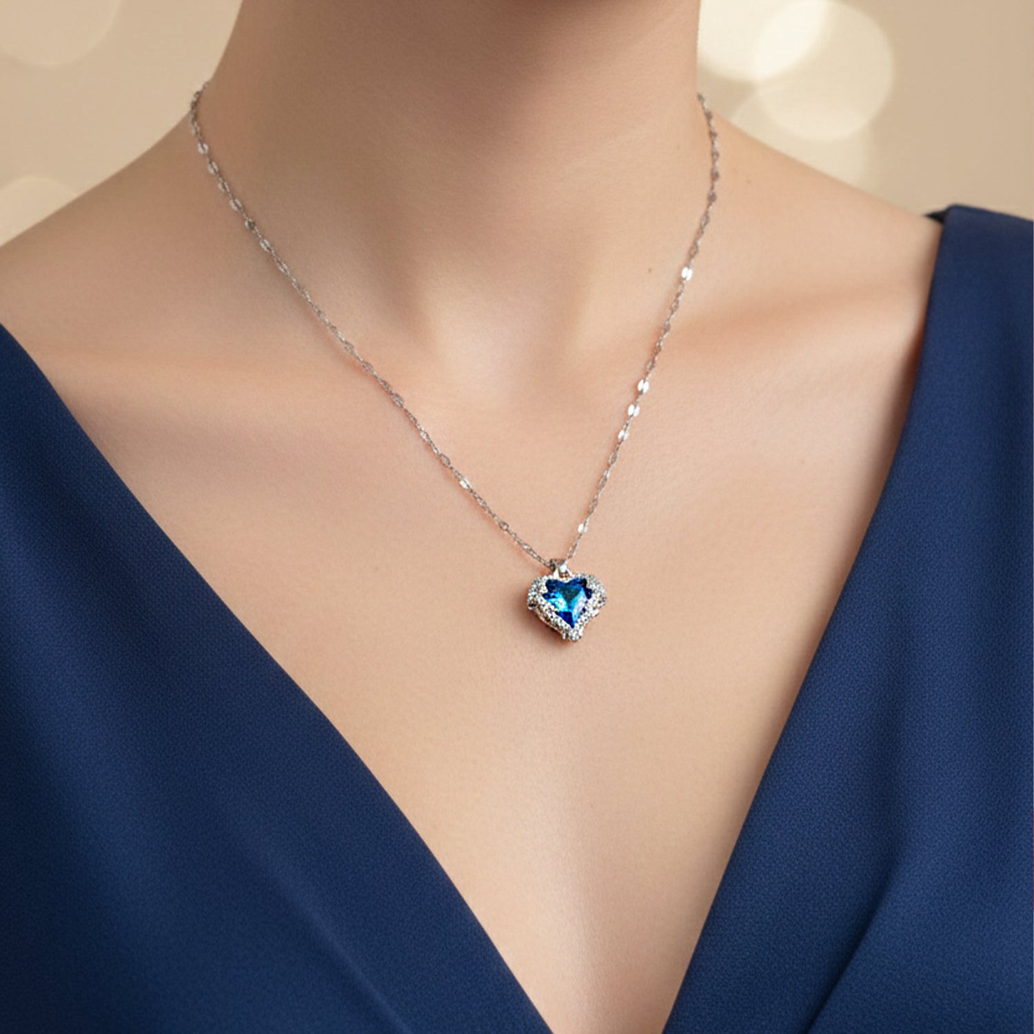 The Crochet Rose & Heart Necklace Keepsake Box