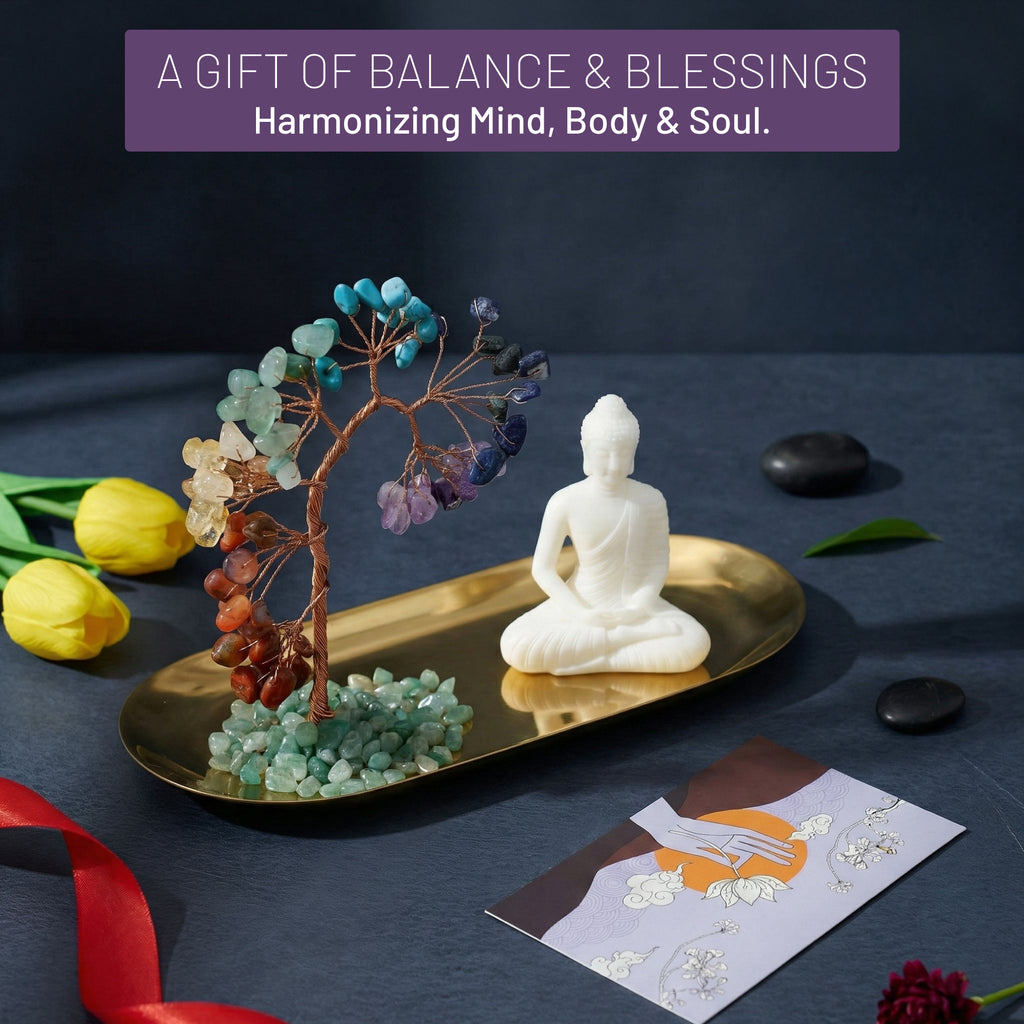 The Serene Buddha & Chakra Tree Keepsake Gift Box