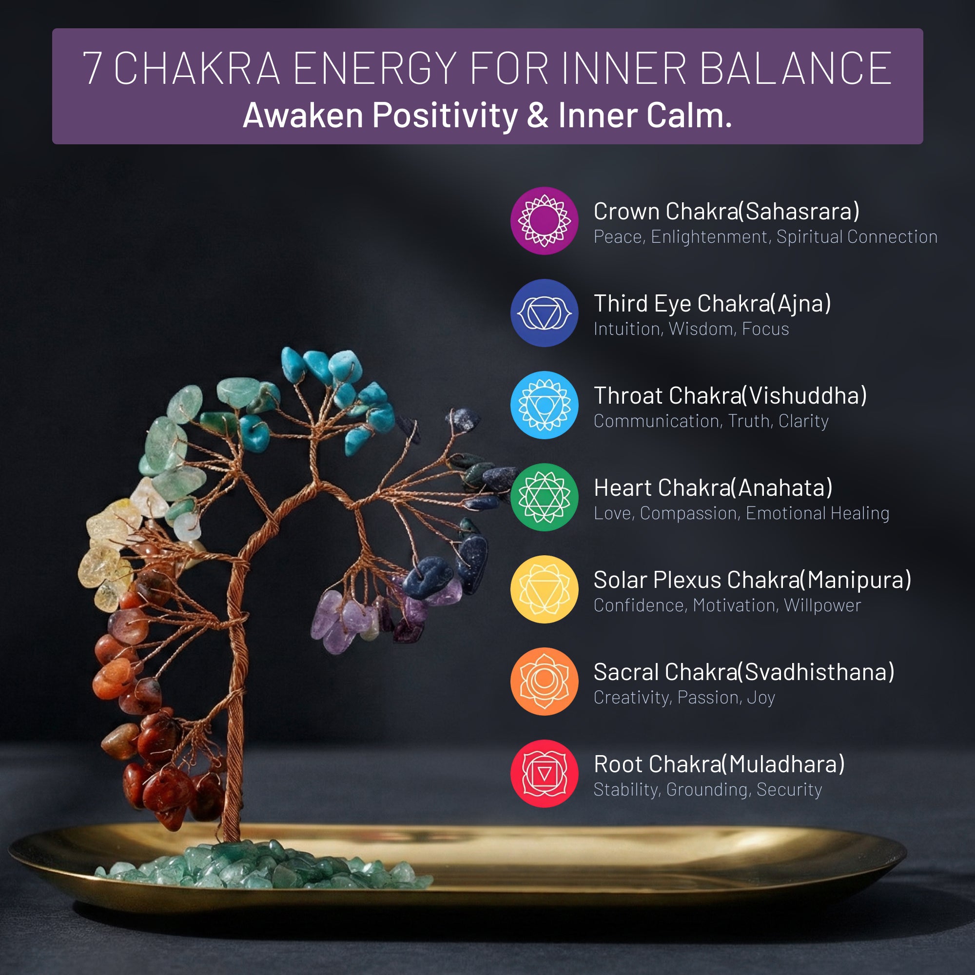 The Serene Buddha & Chakra Tree Keepsake Gift Box