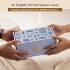 The Metal Vase & Ceramic Elephant Home Keepsake Gift Box